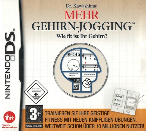 Mehr gehirn jogging - mehr, nintendo